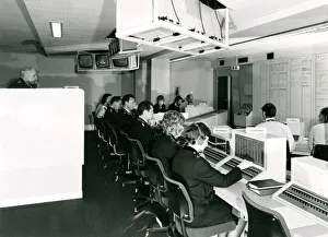 Digital Collection: Metropolitan Police operations room, London