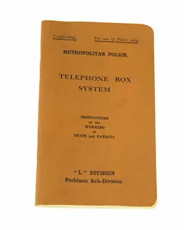 Metropolitan Police Telephone Box System instruction book