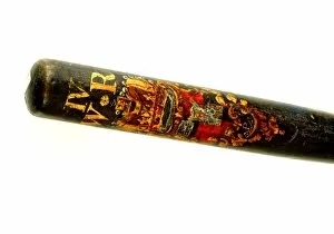 Images Dated 30th March 2009: Metropolitan Police truncheon (detail)