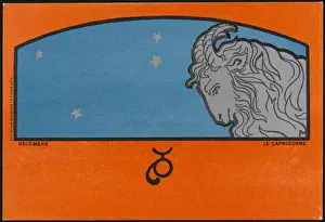 Capricorn Prints: MEUNIER ZODIAC CAPRICORN
