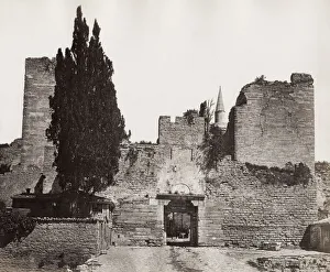 Defensive Structure Prints: Mevlana Gate, Constantinople, Istanbul, Turkey
