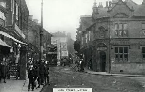 Mexborough, South Yorkshire - The High Street. Date: 1911