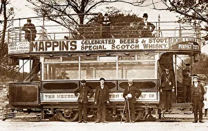 Mexborough Prints: Mexborough Tram early 1900s
