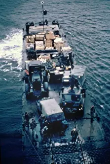 Slides Prints: Mexeflote landing vehicles, 1982