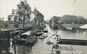 Poled Prints: Mexico City - Canal de la Viga