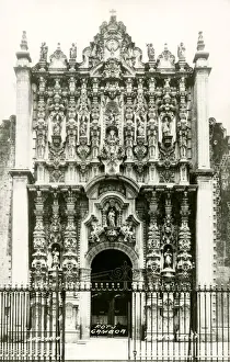 Rodriguez Prints: Mexico City - The Metropolitan Tabernacle