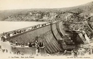 Luis Prints: Mexico, The Dam at San Luis Potosi