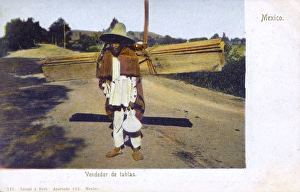 Pouch Collection: Mexico - Seller of Wooden boards