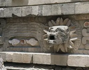 Mejico Prints: MEXICO. STATE OF MEXICO. TeotihuacᮮQuetzalc󡴬