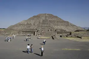 MEXICO. STATE OF MEXICO. TeotihuacᮮThe Sun