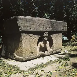 Mejico Prints: MEXICO. TABASCO. Villahermosa. Parque-Museo de