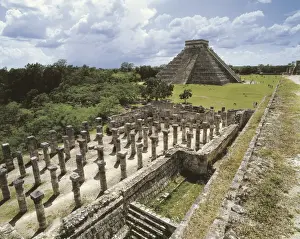 Maya Prints: MEXICO. YUCATN. Chich鮠ItzᮠGroup of the Thousand