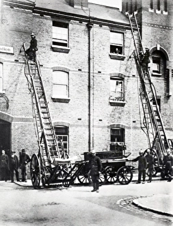 Escapes Gallery: MFB (London) station ladder drill