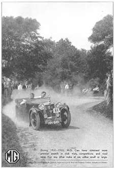MG Cars 1932