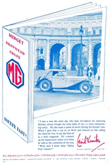 Coupe Prints: Mg Midget Drophead Coupe