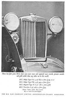 Midget Prints: MG Midget: MG Magnette