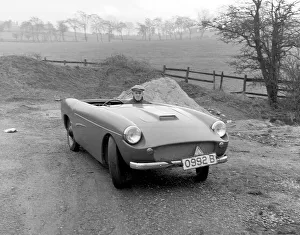 MGB custom 8096 WU, with trade plates 0992 B