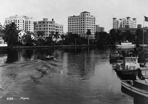 Miami River, Miami Beach, Florida, USA