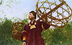 Miao Prints: Miao woman of southern China
