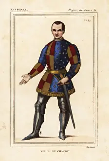 Seigneur Prints: Michael of Chaugy, Lord of Chissey 1479