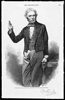 Affect Gallery: Michael Faraday, scientist, with glass bar