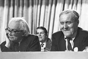 Neil Prints: Michael Foot and Tony Benn, Labour politicians