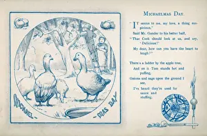 Gander Prints: Michaelmas Geese 1886