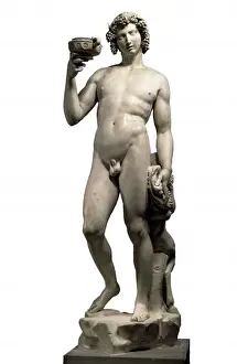 Michelangelo (1475-1564). Bacchus. 1496-1497