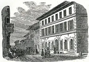 Michelangelo's house, Via Ghibellina, Florence, Italy
