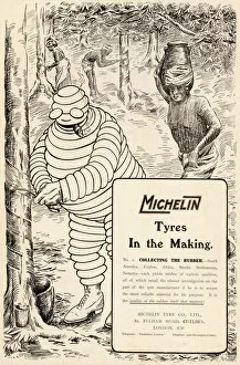 Aiding Collection: Michelin Tyre Advert