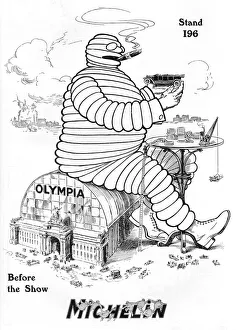 Images Dated 16th February 2012: Michelin Tyre Advert