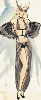 Murray's Cabaret Club Collection: Michelle - Murrays Cabaret Club costume design