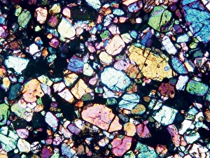 Aerinite Gallery: Microscope image of the Brachina meteorite