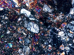 Aerinite Gallery: Microscope image of the Johnstown diogenite