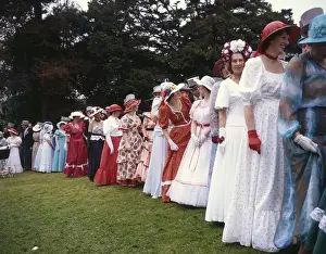 Midday Dancers in Helston Floral Dance, Cornwall