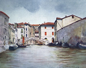 Menpes Gallery: Under the midday sun - Venice, Italy