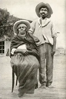Middle aged couple, Ecuador, South America