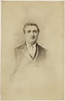 Lapels Prints: Middle-aged Victorian man