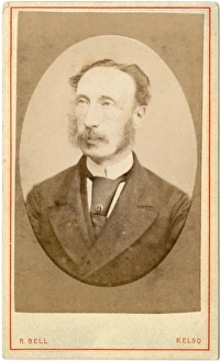 Middle-aged Victorian man with whiskers Middle-aged Victorian man with whiskers