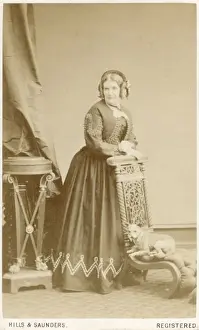 Choker Prints: Middle-aged Victorian woman