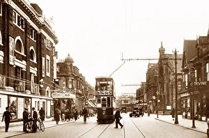 Middlesbrough Prints: Middlesbrough Linthorpe Road probably 1920s