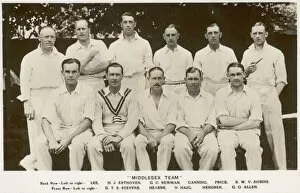 Allen Gallery: Middlesex Cricket Team, 1930s