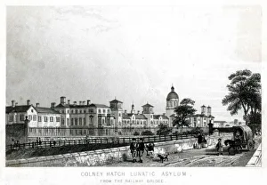 Images Dated 25th September 2019: Middlesex Pauper Lunatic Asylum at Colney Hatch
