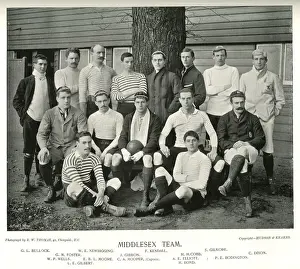Kendall Prints: Middlesex Rugby Team