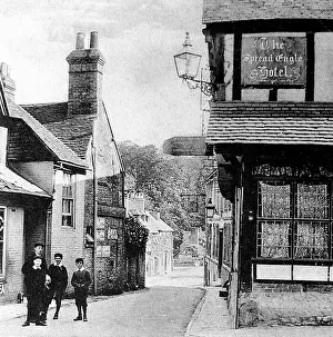 Midhurst Prints: Midhurst South Street early 1900s