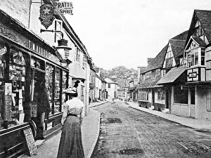 Midhurst Prints: Midhurst West Street early 1900s