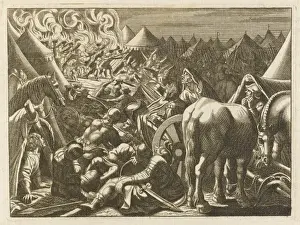 Trumpets Prints: The Midianites Defeated