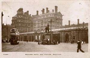 Forster Collection: Midland Hotel and Station - Bradford, West Yorkshire