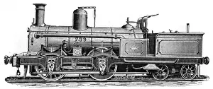 Midland no. 780 steam train, 1870
