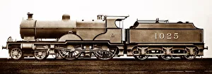 1000 Prints: Midland Railway 1000 class locomotive, probably 1920s